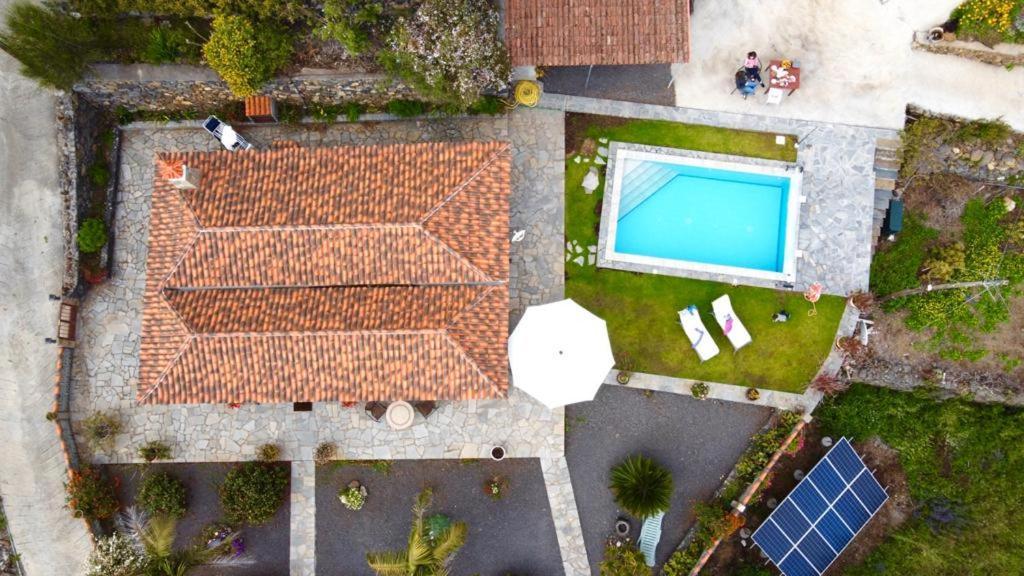 Climatized Pool Free Wifi Casa Rural Las Pareditas Tijarafe Esterno foto