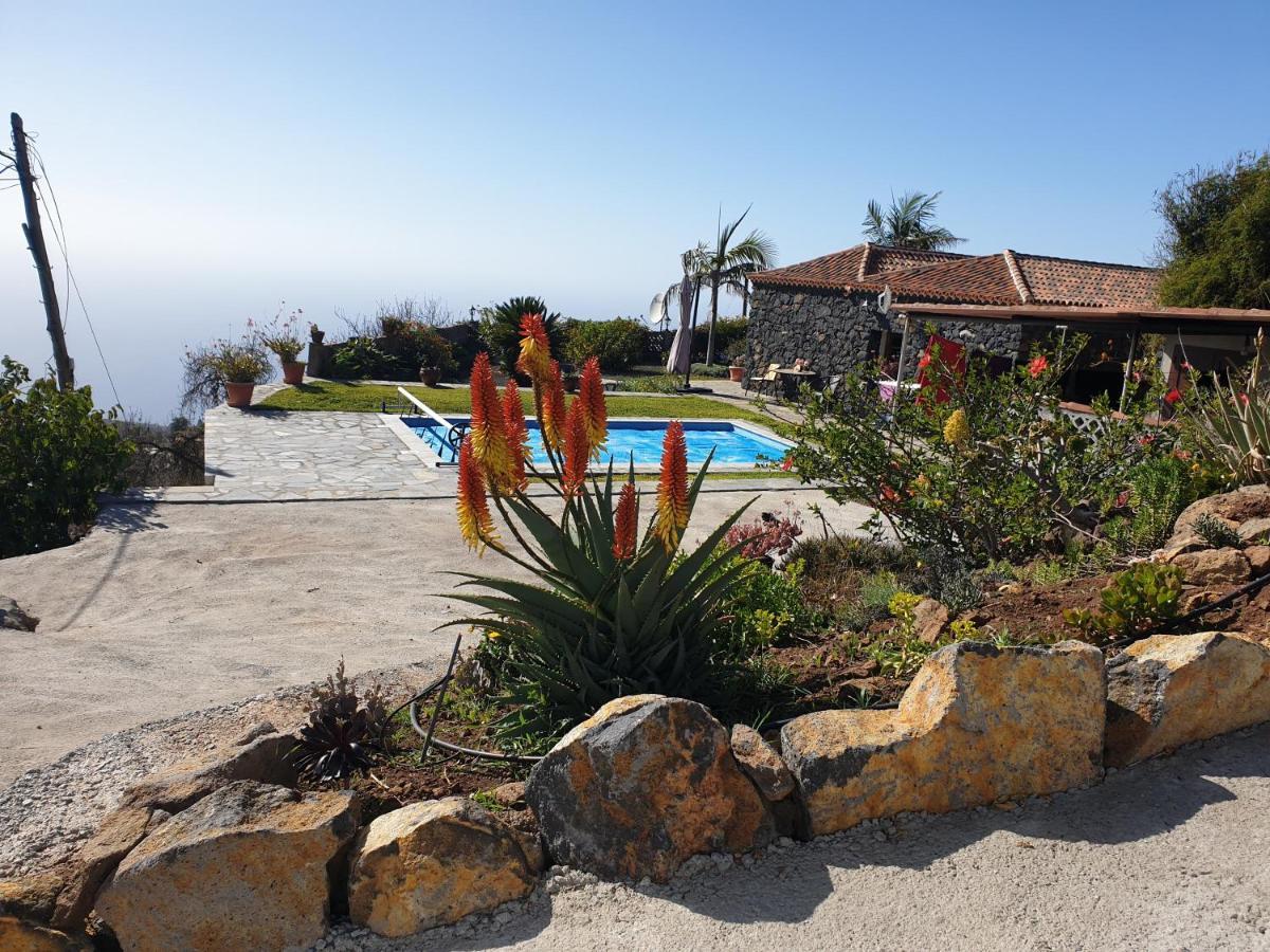 Climatized Pool Free Wifi Casa Rural Las Pareditas Tijarafe Esterno foto