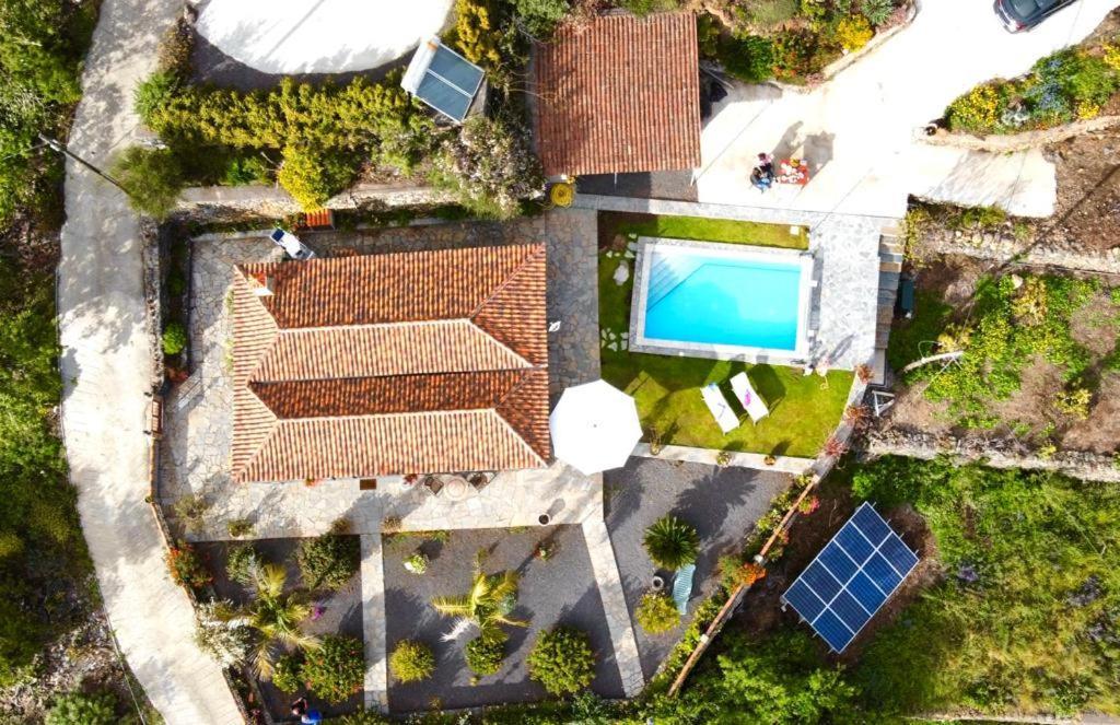 Climatized Pool Free Wifi Casa Rural Las Pareditas Tijarafe Esterno foto