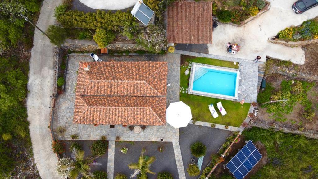 Climatized Pool Free Wifi Casa Rural Las Pareditas Tijarafe Esterno foto