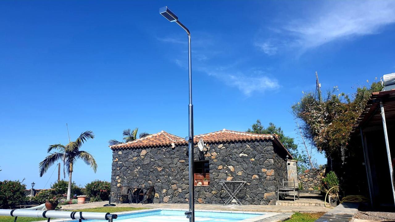 Climatized Pool Free Wifi Casa Rural Las Pareditas Tijarafe Esterno foto