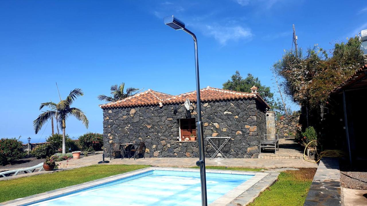 Climatized Pool Free Wifi Casa Rural Las Pareditas Tijarafe Esterno foto