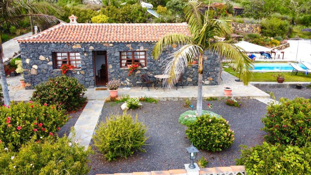 Climatized Pool Free Wifi Casa Rural Las Pareditas Tijarafe Esterno foto