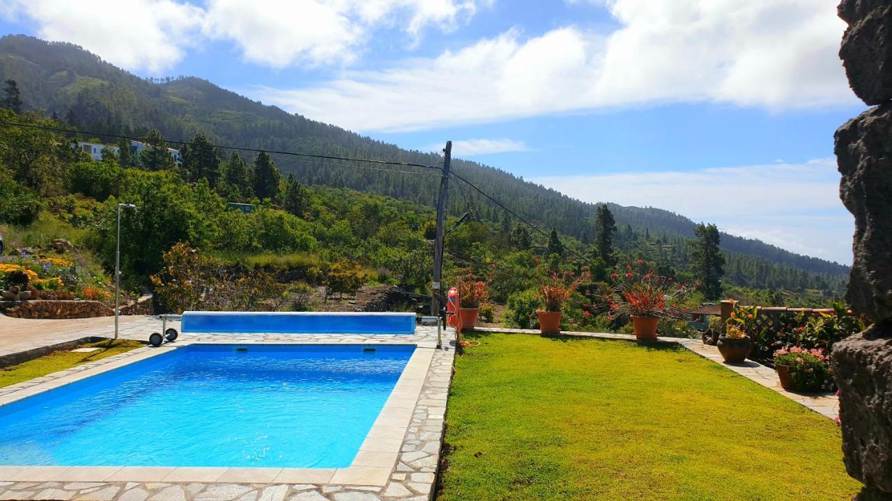 Climatized Pool Free Wifi Casa Rural Las Pareditas Tijarafe Esterno foto