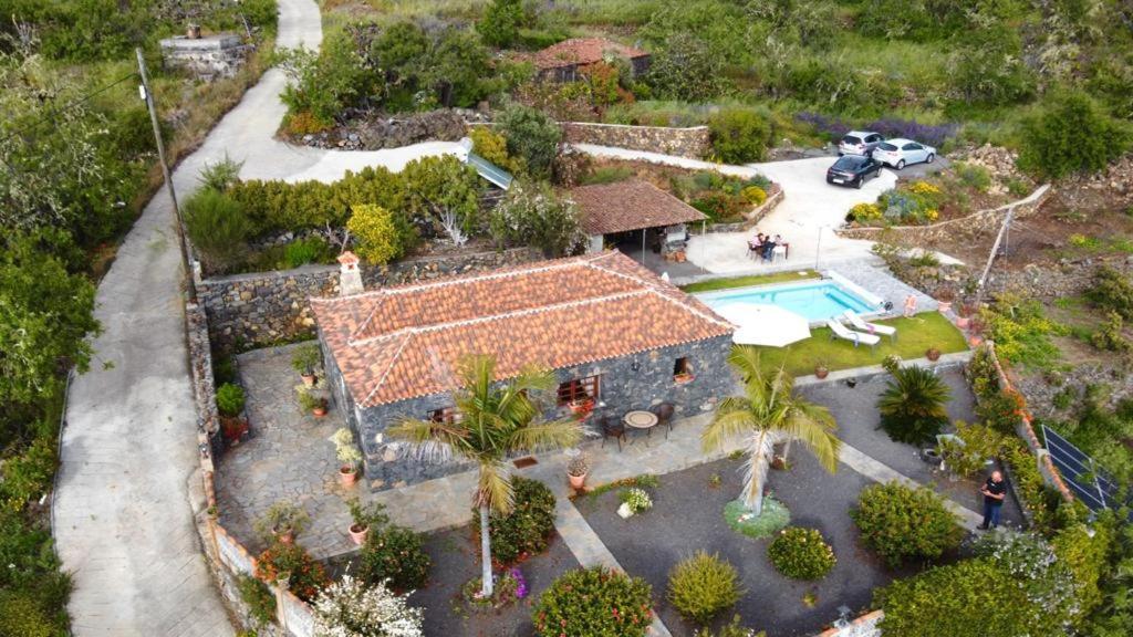 Climatized Pool Free Wifi Casa Rural Las Pareditas Tijarafe Esterno foto